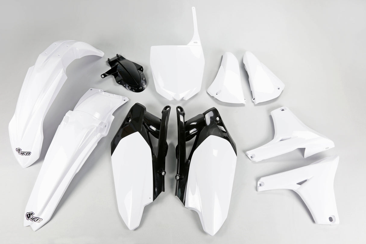 UFO Plastics Kit White for Yamaha YZ450F 2010