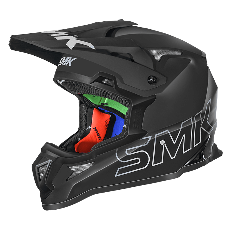 SMK Allterra Matte Black MA260 Helmet