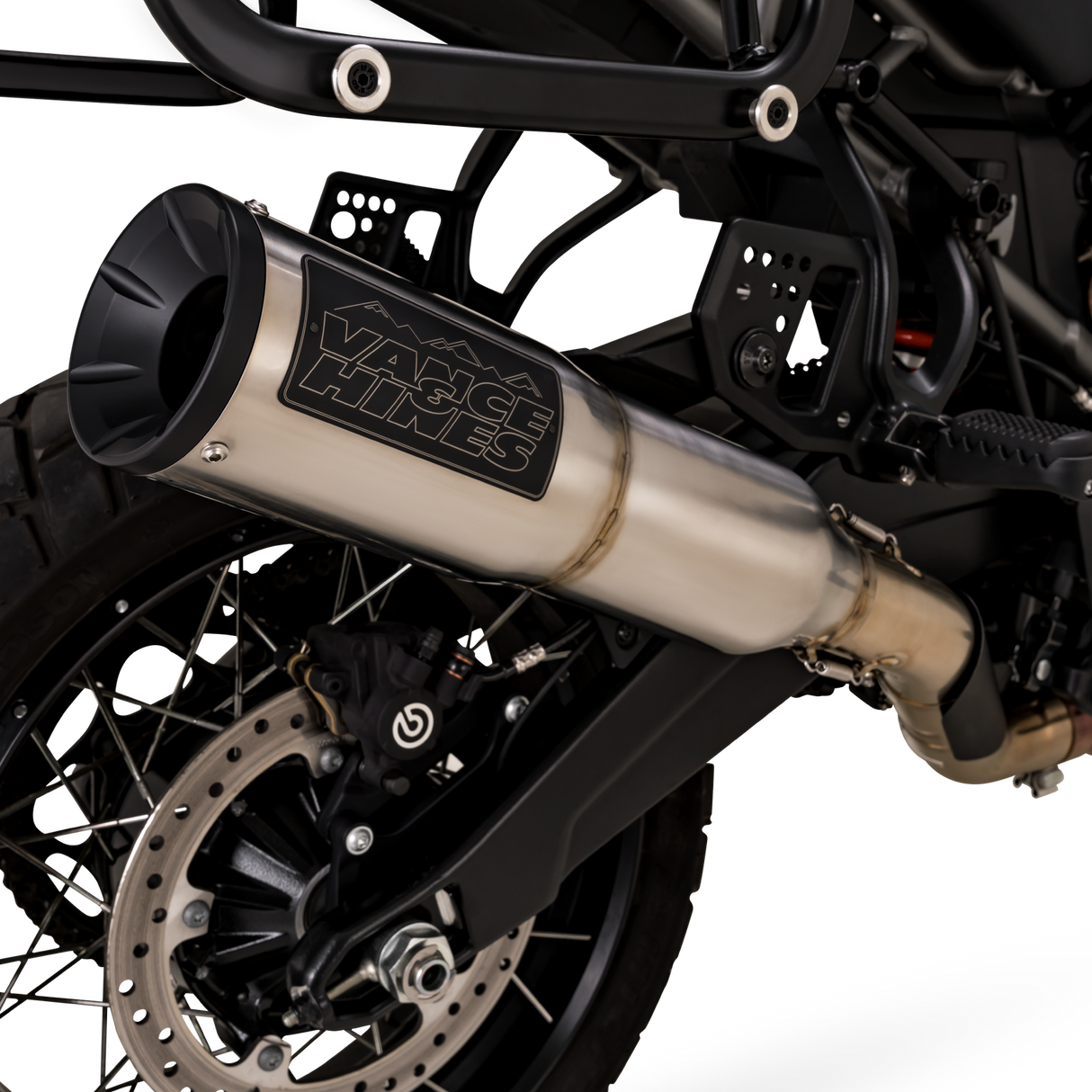 Vance & Hines V16533 Hi-Output Slip-On Muffler for Harley-Davidson Pan America 21-Up