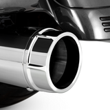 Vance & Hines V16673 Torquer 450 Slip-Ons Mufflers Chrome for H-D Touring Models 95-16