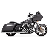 Vance & Hines V16673 Torquer 450 Slip-Ons Mufflers Chrome for H-D Touring Models 95-16