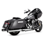 Vance & Hines V16674 Torquer 450 Slip-On Mufflers Chrome for Harley-Davidson Touring 17-20