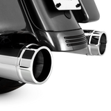 Vance & Hines V16674 Torquer 450 Slip-On Mufflers Chrome for Harley-Davidson Touring 17-20