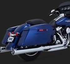 Vance & Hines V16780 Monster Round Slip-On Chrome for Touring 17-Up