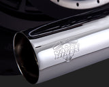 Vance & Hines V16863 Straightshots HS Slip-On Mufflers Chrome for Sportster 14-15