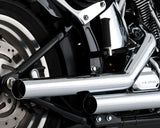 Vance & Hines V17817 Straightshots Exhaust Chrome for Softail 86-11 (86-06 Models need V16925 O2 Sensor)