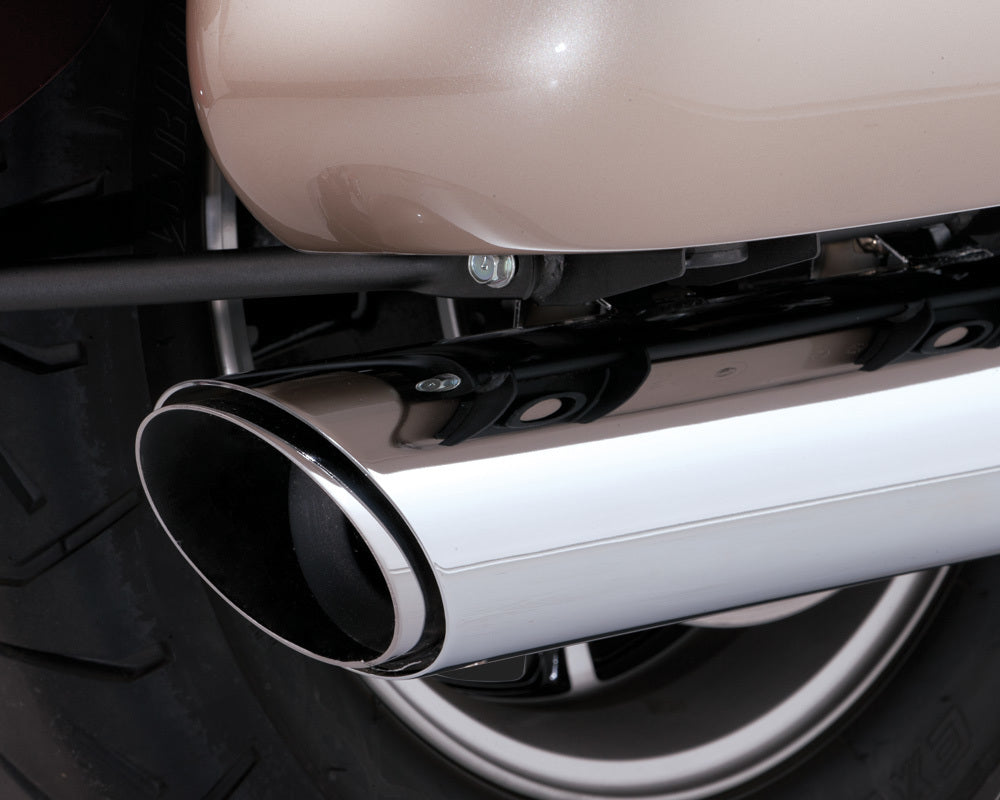 Vance & Hines V18371 Twin Slash Slip-On Mufflers for Kawasaki Vulcan 1700 Nomad/Voyager/Vaquaro 09-13