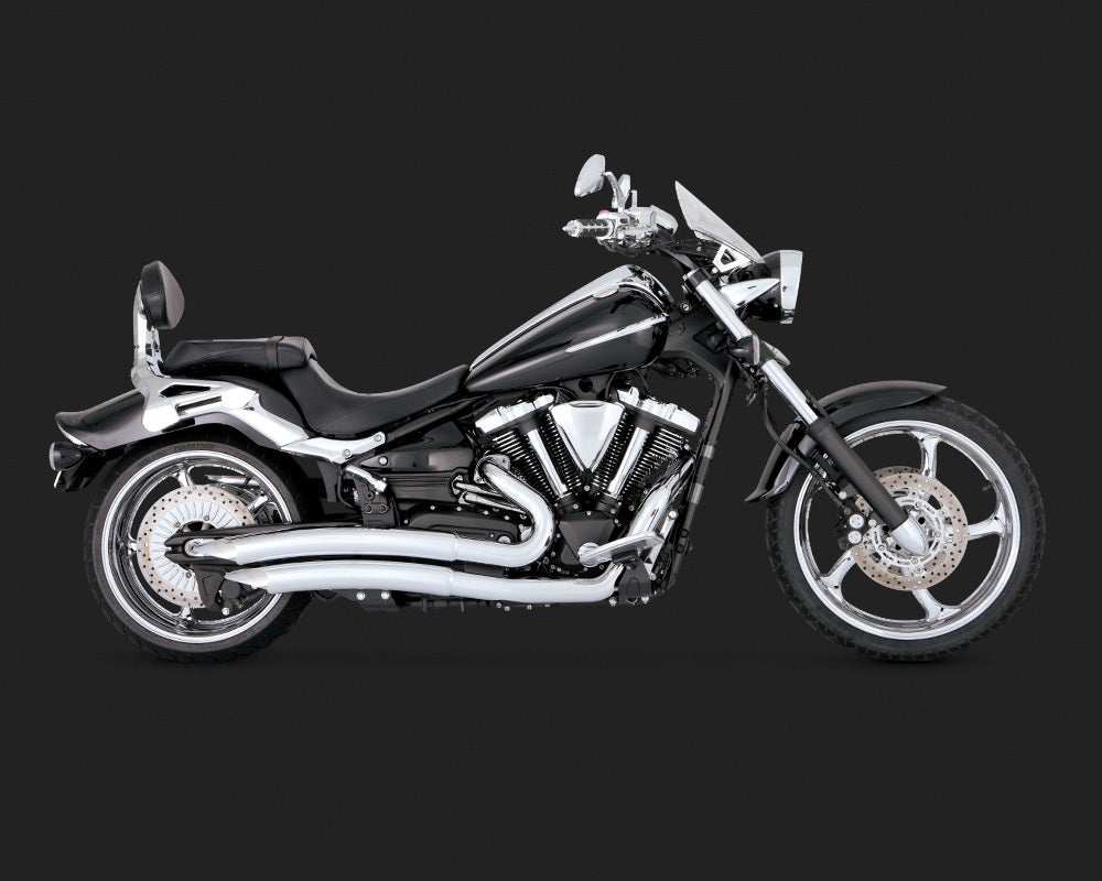 Vance & Hines V26501 Big Radius 2-2 Exhaust for Yamaha Raider 08-13