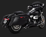 Vance & Hines V46373 PCX Big Radius 2-2 Exhaust Black for Touring 17-Up