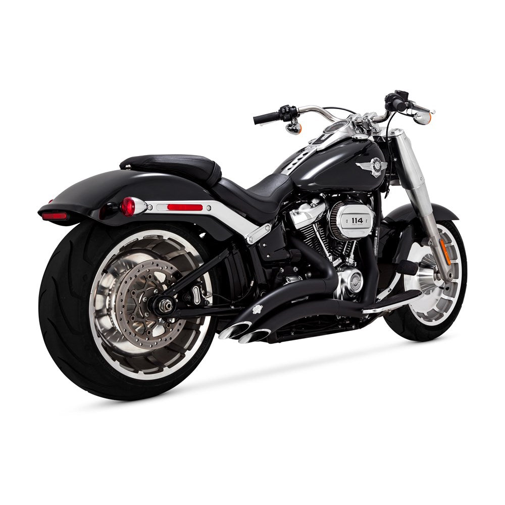 Vance & Hines V46375 PCX Big Radius 2-2 Exhaust Black for Softail 18-24 (includes Fatboy/Breakout/FXDR)