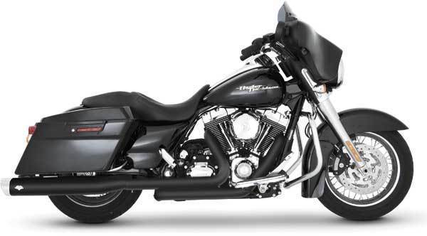 Vance & Hines V46737 Dresser Duals Header Pipes Black for Touring 07-08 (Will Become V46799) - CC1I [INTERNAL]