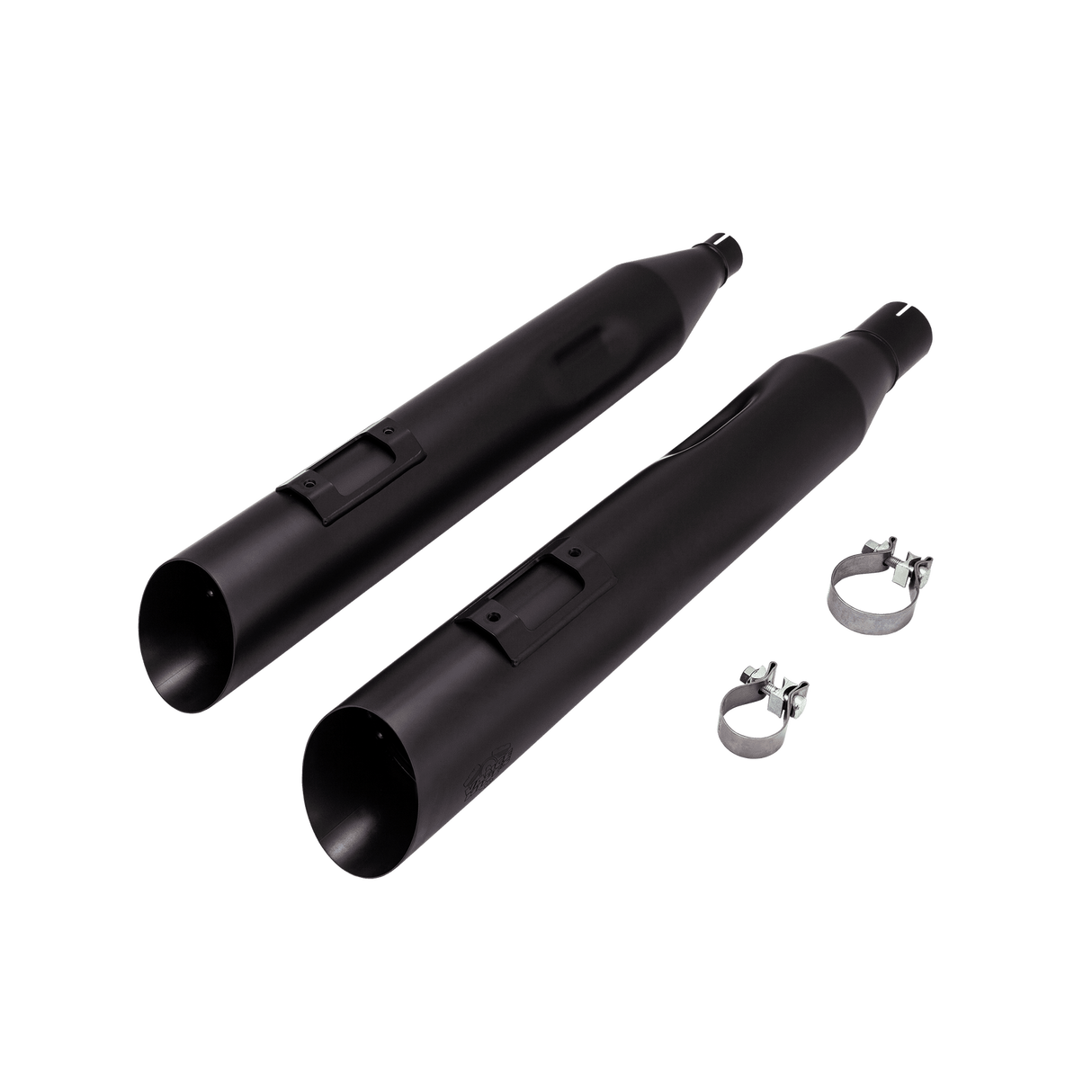 Vance & Hines V46764 Backslash 450 Slip-On Mufflers Black for Touring 17-Up