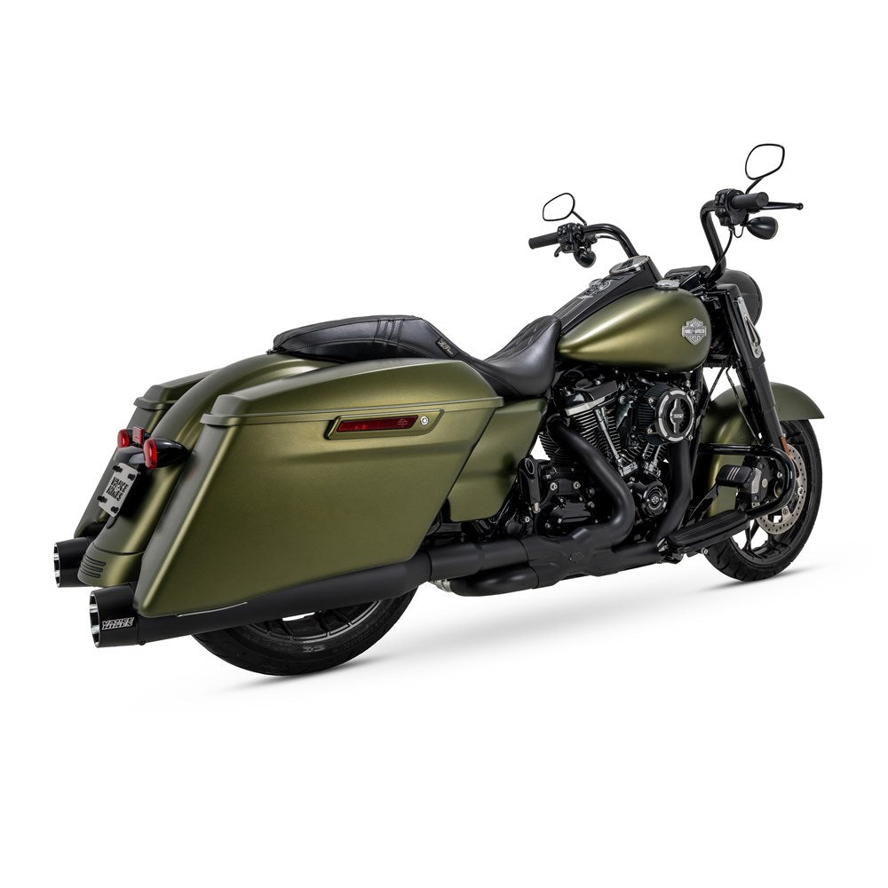 Vance & Hines V46792 Blackbird 450 Slip-On Mufflers Black for Touring 17-24
