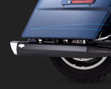 Vance & Hines V46851 Monster Squared Slip-On Mufflers Black for Touring 95-15 CC1I [INTERNAL]