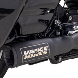Vance & Hines V47321 Hi-Output RR 2-1 Exhaust Black for Harley-Davidson Touring 17-23 Models