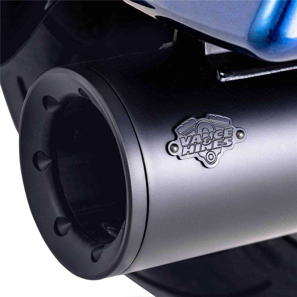 Vance & Hines V47383 Pro Pipe 2-1 Exhaust Black for Harley-Davidson Touring 17-23 Models