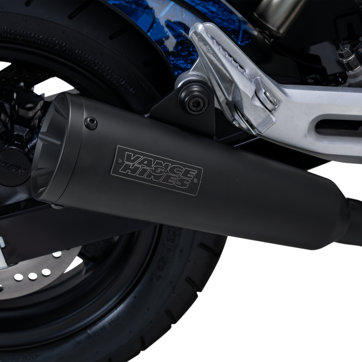 Vance & Hines V48237 Upsweep Slip-On Muffler Black for Honda Grom 2022