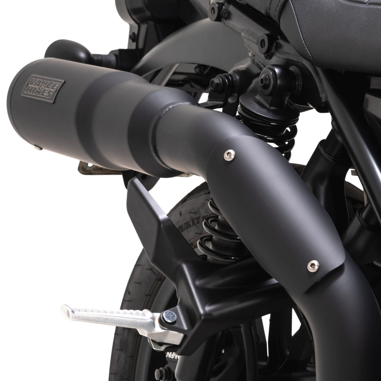 Vance & Hines V48429 Hi-Output Slip-Ons Mufflers Black for Honda SCL500 2023