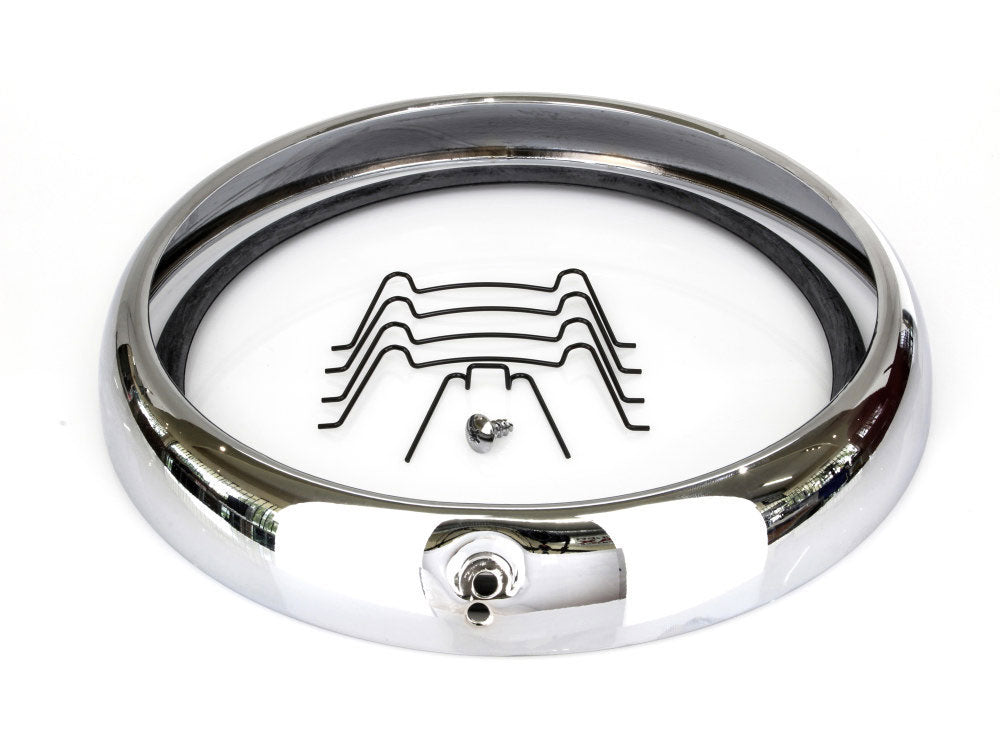V-Factor VF-11775 Headlight Trim Rim Chrome for Touring 60-84