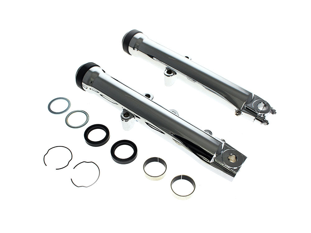 V-Factor VF-36726 Fork Sliders Chrome for FX Softail 84-99/Dyna Wide Glide 93-99