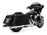 Vance & Hines VH-16332 Power Duals Right Side Tuck & Under Headers Chrome for Touring 09-16