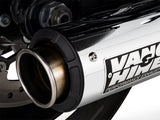 Vance & Hines VH-16746 4" Supersport Slip-On Muffler Chrome for Harley-Davidson Softail Street Bob/Low Rider S/Low Rider ST/Heritage 25-Up