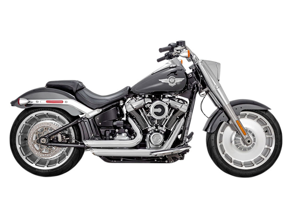 Vance & Hines VH-17335 Shortshots Staggered Exhaust Chrome for Breakout/Fat Boy 18-Up