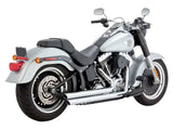 Vance & Hines VH-17959 Big Shots Staggered Exhaust Chrome for Softail 86-17 Non-240 Tyre Models