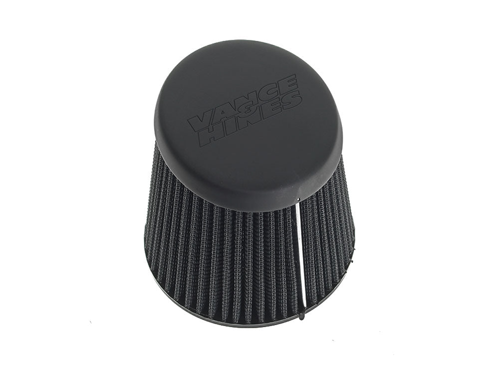 Vance & Hines VH-23729 Air Filter Element Black End Cap for VO2 Falcon Air Cleaners