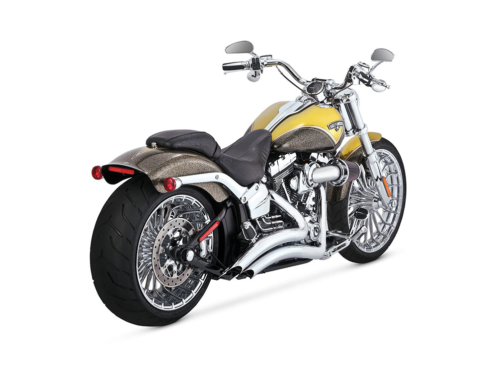 Vance & Hines VH-26365 Big Radius Exhaust Chrome for Softail Breakout 13-17