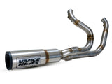 Vance & Hines VH-27321 Hi-Output RR Exhaust Stainless Steel for Touring 17-Up