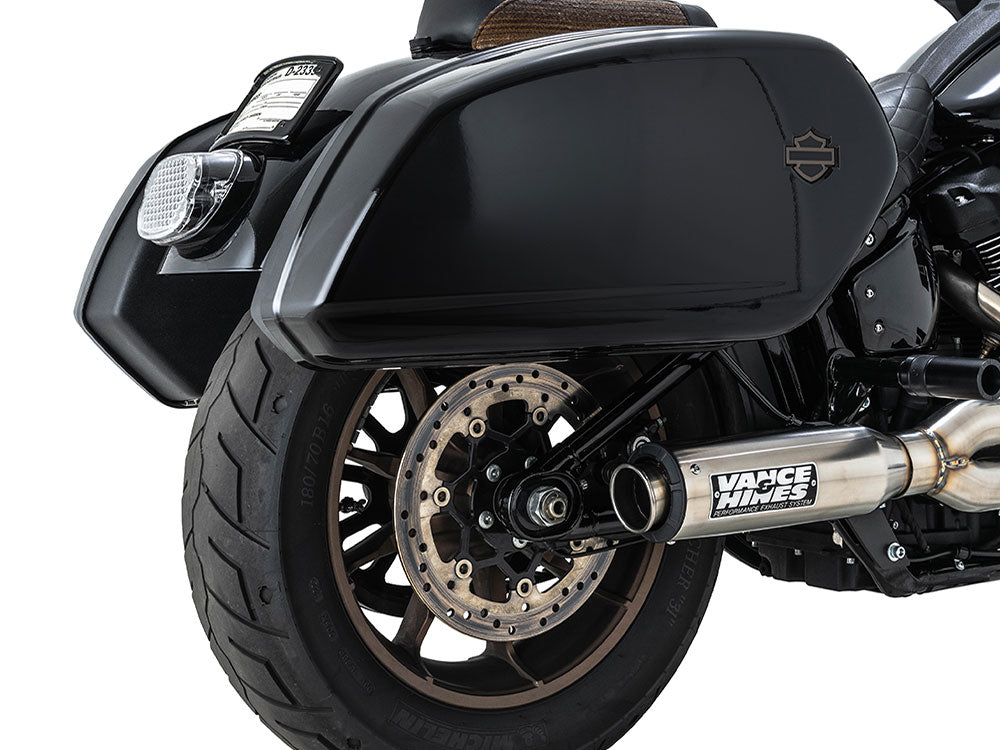 Vance & Hines VH-27337 Supersport 2-1 Exhaust Stainless Steel for Softail 18-Up Non-240 Tyre Models