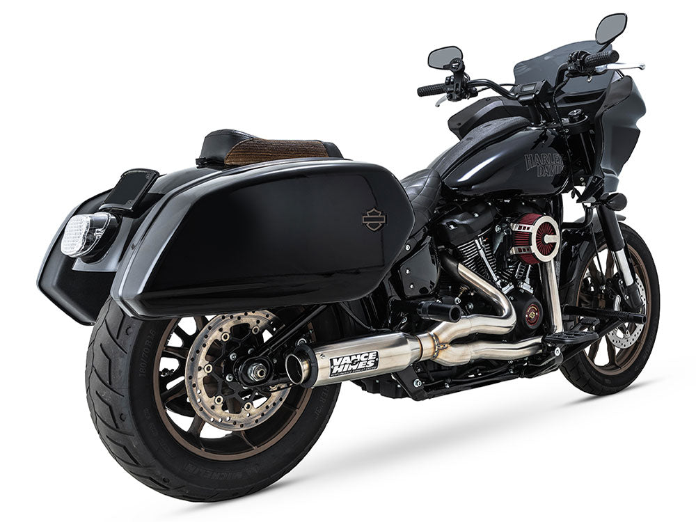 Vance & Hines VH-27337 Supersport 2-1 Exhaust Stainless Steel for Softail 18-Up Non-240 Tyre Models