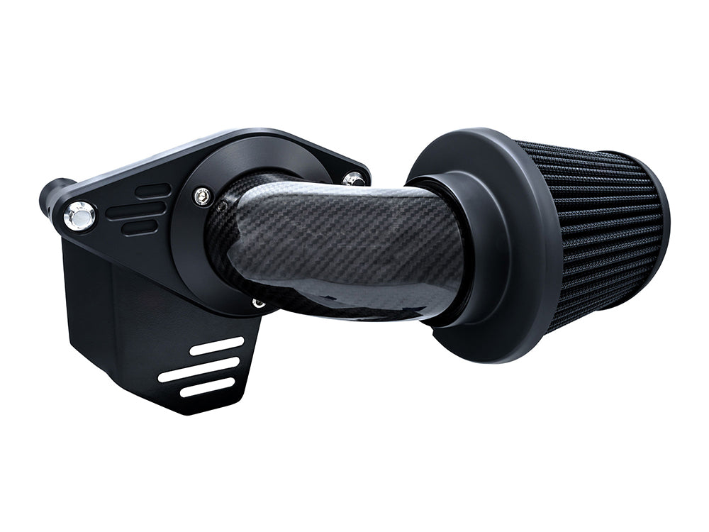 Vance & Hines VH-40049 90 Degree VO2 Falcon Air Cleaner Kit Weaved Carbon for Milwaukee-Eight 17-Up