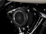 Vance & Hines VH-41120 VO2 Onyx Air Cleaner Kit Wrinkle Black for Harley-Davidson CVO Touring 23-Up/Street Glide/Road Glide 24-Up/Touring/Softail 25-Up