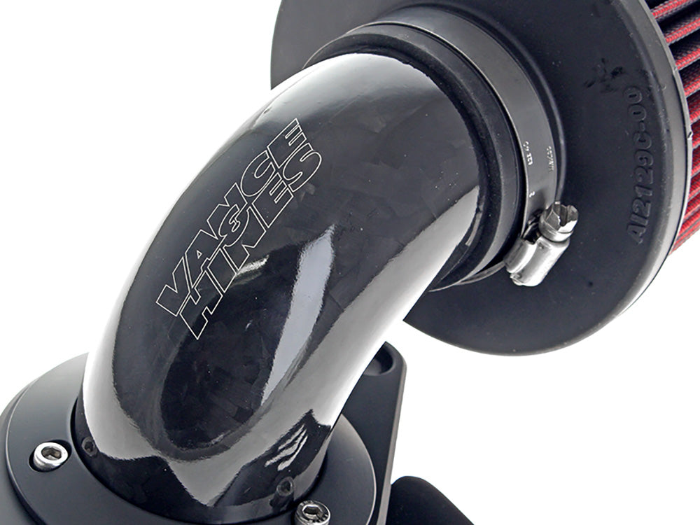 Vance & Hines VH-41125 90 Degree VO2 Falcon XL Air Cleaner Kit Gloss Forged Carbon Fiber for Harley-Davidson CVO Touring 23-Up/Street Glide/Road Glide 24-Up/Touring/Softail 25-Up