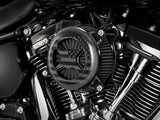 Vance & Hines VH-42045FG VO2 America Air Cleaner Kit Black for Milwaukee-Eight 17-Up