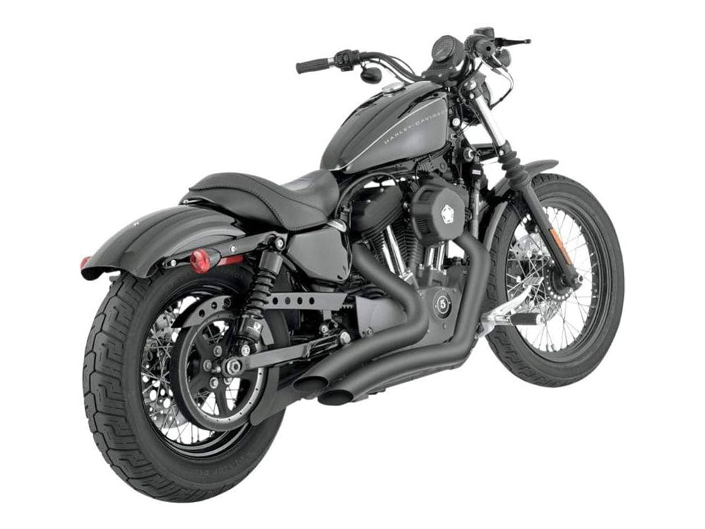 Vance & Hines VH-46367 Big Radius Exhaust Black for Sportster 14-21