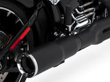 Vance & Hines VH-46545 Hi-Output 2-1 Exhaust Black for Softail Breakout 13-17