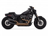 Vance & Hines VH-46547 Hi-Output Slip-On Mufflers Black for Fat Bob 18-Up