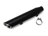 Vance & Hines VH-46750 4" Twin Slash Slip-On Muffler Black for Harley-Davidson Softail Street Bob/Low Rider S/Low Rider ST/Heritage 25-Up