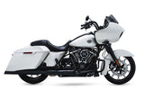 Vance & Hines VH-46764 4.5" Backslash Slip-On Mufflers Black for Touring 17-Up