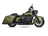 Vance & Hines VH-46792 4.5" Blackbird 450 Slip-On Mufflers Black w/Black End Caps for Touring 17-Up