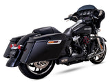 Vance & Hines VH-47321 Hi-Output RR Exhaust Black for Touring 17-Up