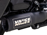 Vance & Hines VH-47321 Hi-Output RR Exhaust Black for Touring 17-Up