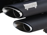 Vance & Hines VH-48319 Shortshots Staggered Exhaust Black for Honda Shadow 750cc 10-Up