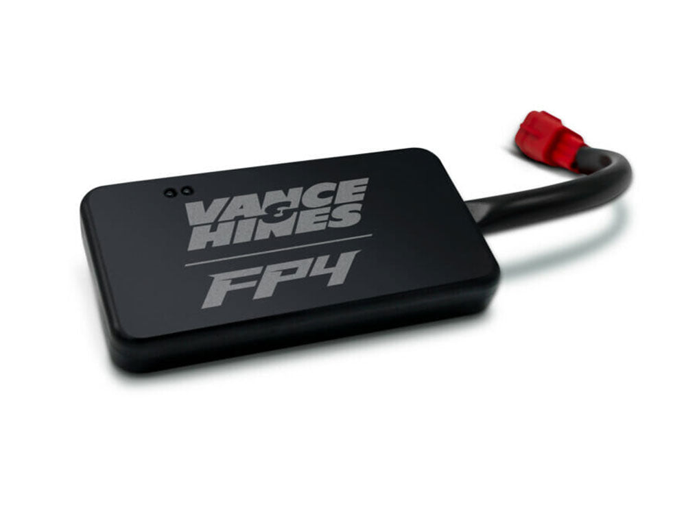 Vance & Hines VH-66043 Fuelpak FP4 Fuel Tuner Red CAN 6 Pin for most Softail/Touring 21-Up Models