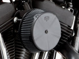 Vance & Hines VH-71015 VO2 Skullcap Matte Black for Vance & Hines VO2 Naked Air Intake