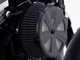 Vance & Hines VH-71019 VO2 Skullcap Crown Matte Black for Vance & Hines VO2 Naked Air Intake