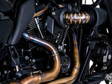 Vance & Hines VH-71049 90 Degree VO2 Falcon Air Cleaner Kit Stainless Steel for Milwaukee-Eight 17-Up